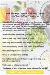 Ketogenic Meal Plan Pdf